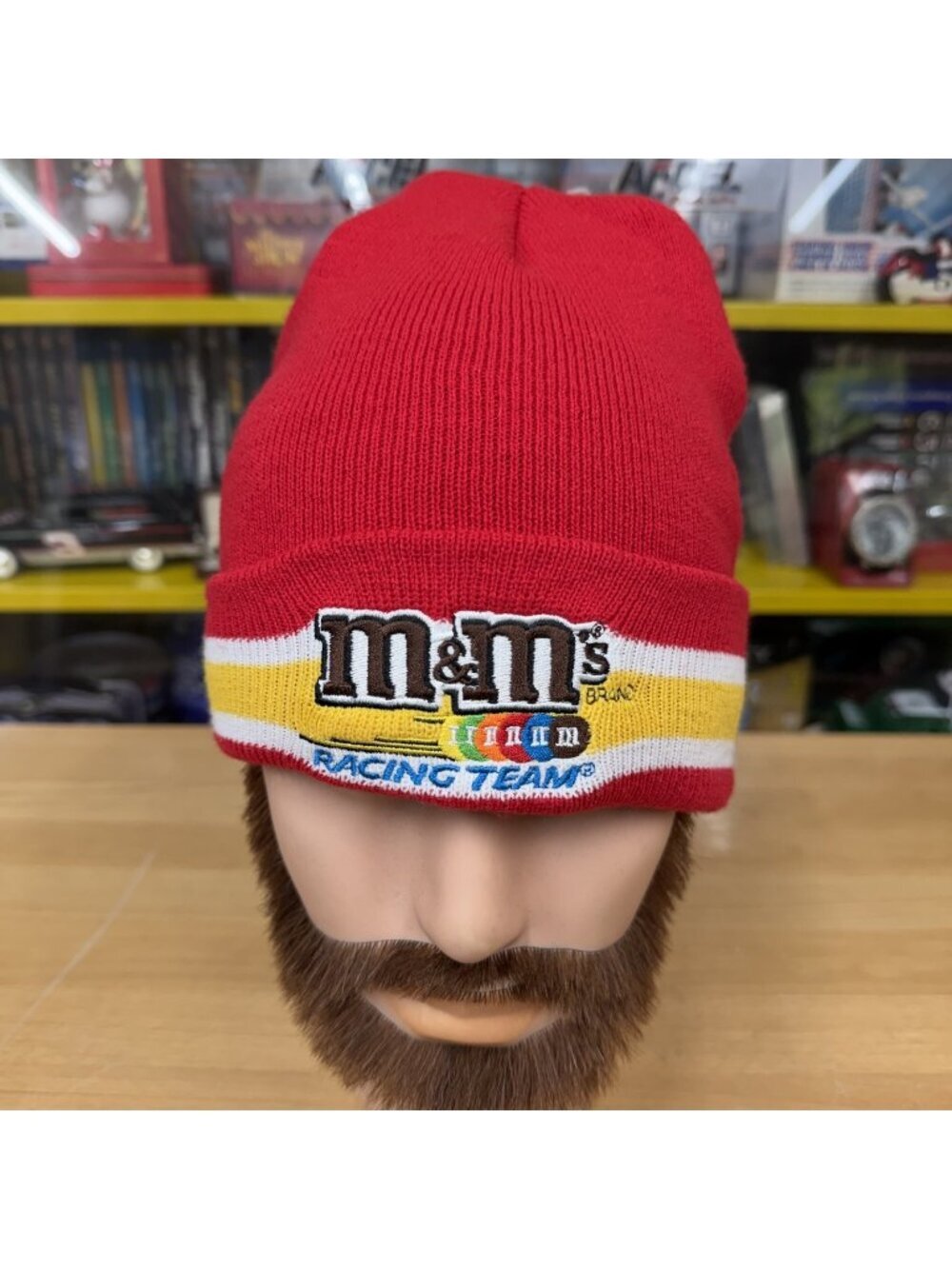 Kyle Busch M&Ms Racing #38  Winter Beanie Hat
